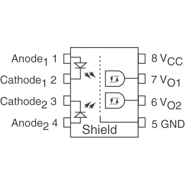 HCPL-2231-000E Broadcom Limited  Optoisolators - Logic Output